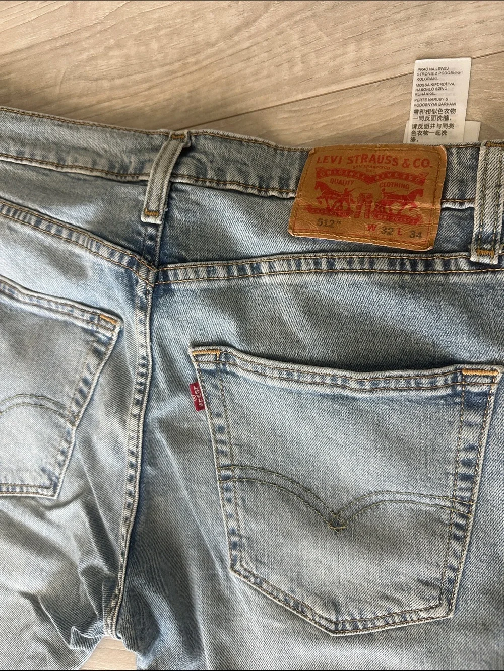 Levi’s 512 denim jeans